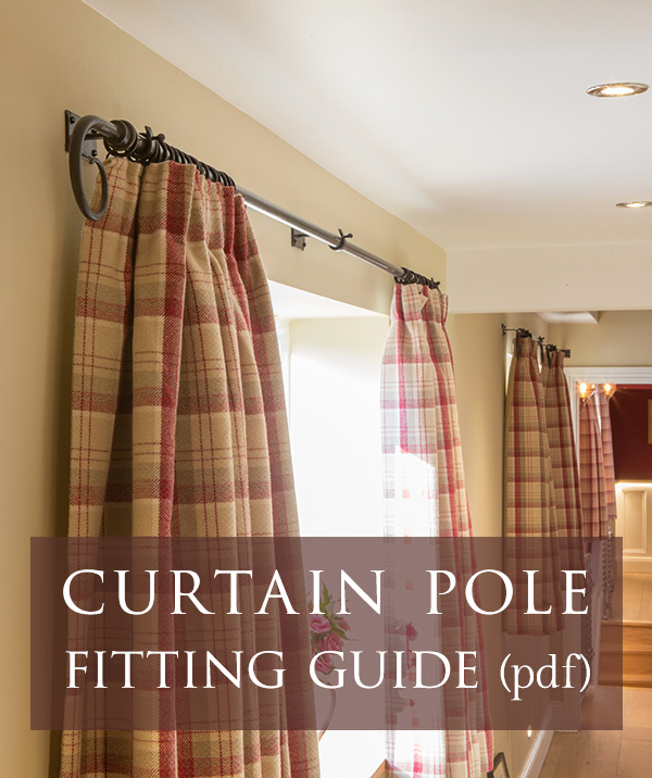Curtain pole fitting instructions (PDF)