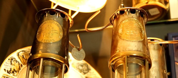 Miners' lamps take on a new role in the theatre