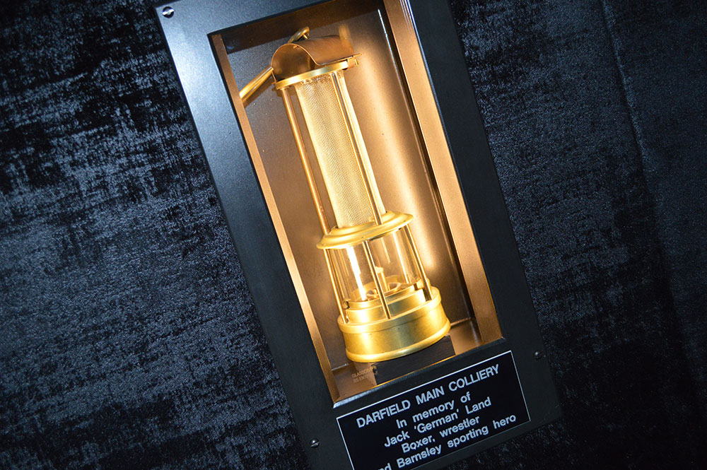 Miners' lamps take on a new role in the theatre