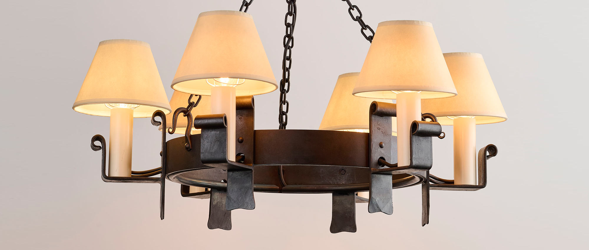 Designer lighting - wrought iron