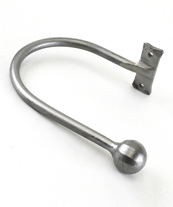 Forged Ball - wrought iron holdback