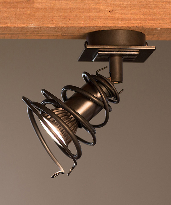 Maythorne single - wrought iron spotlight