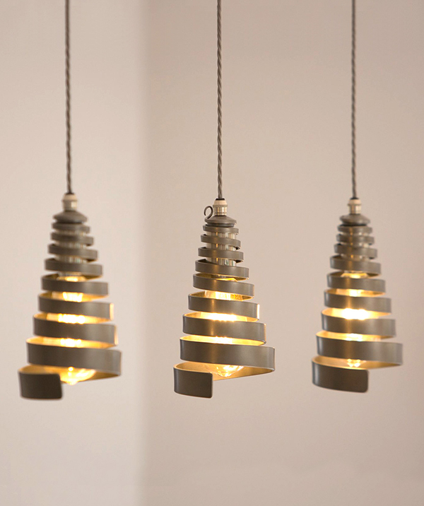 Bretton 3-light - wrought iron pendant light [ row ]