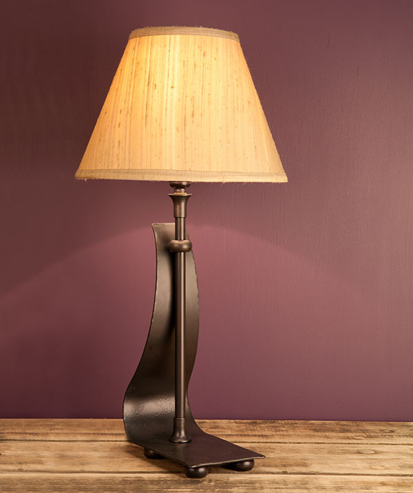 Wortley - wrought iron table lamp