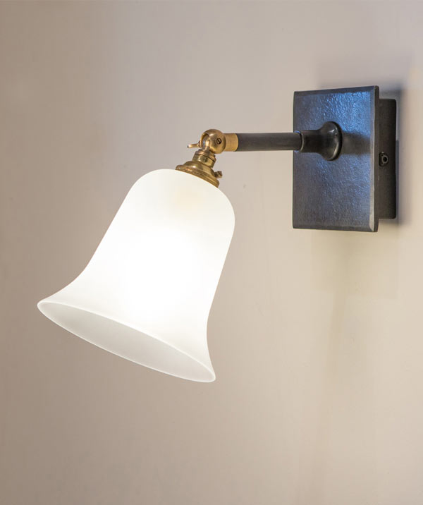 Flockton - wrought iron wall light