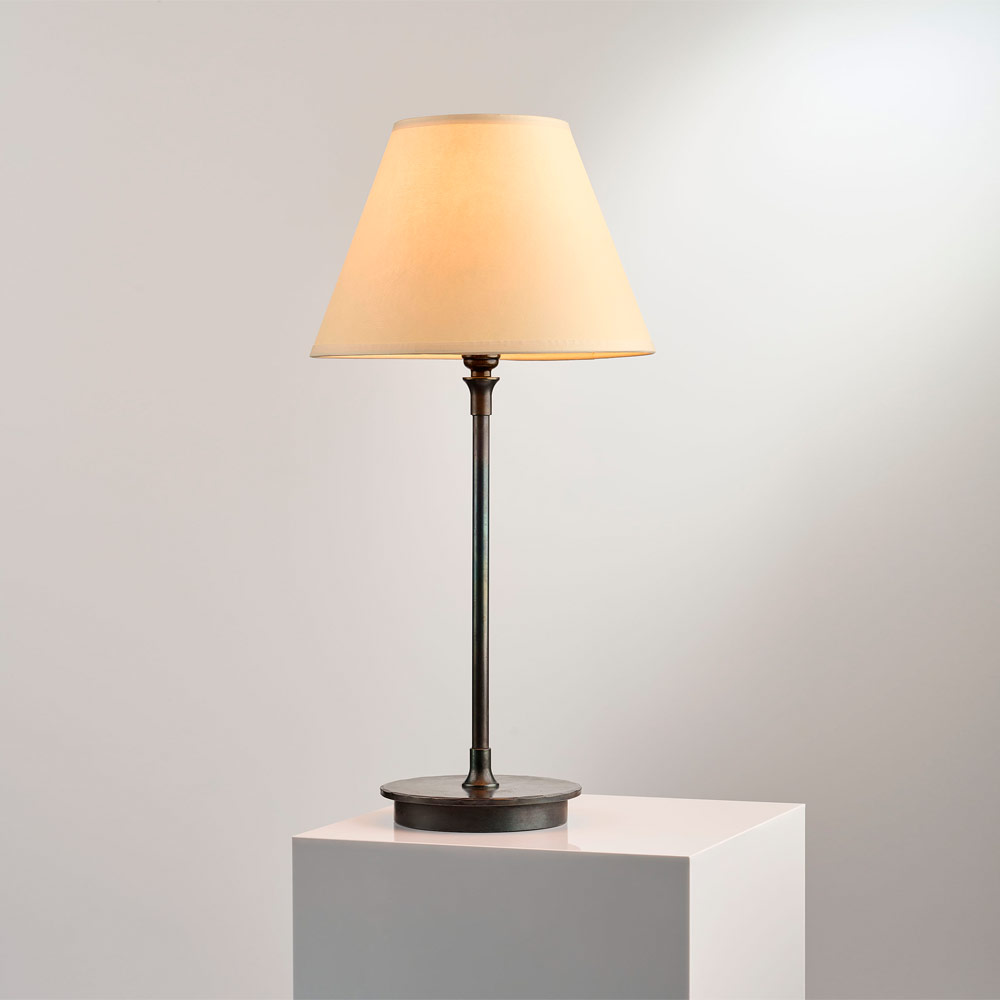 Hepworth wrought iron table lamp