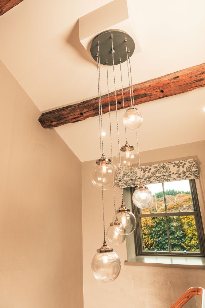 Broadstone Pendant ceiling cluster light