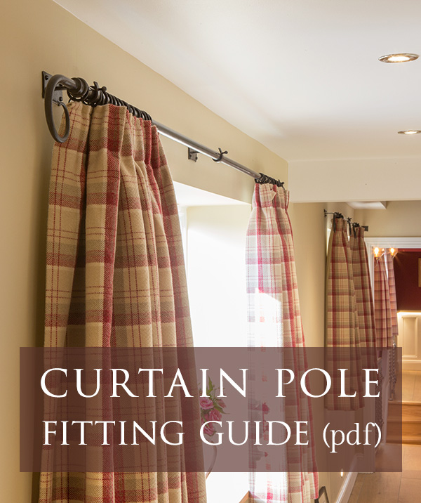 Curtain poles - fitting instructions [ pdf ]