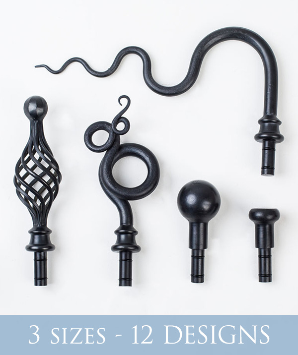 Traditional Finials - our full range of designs