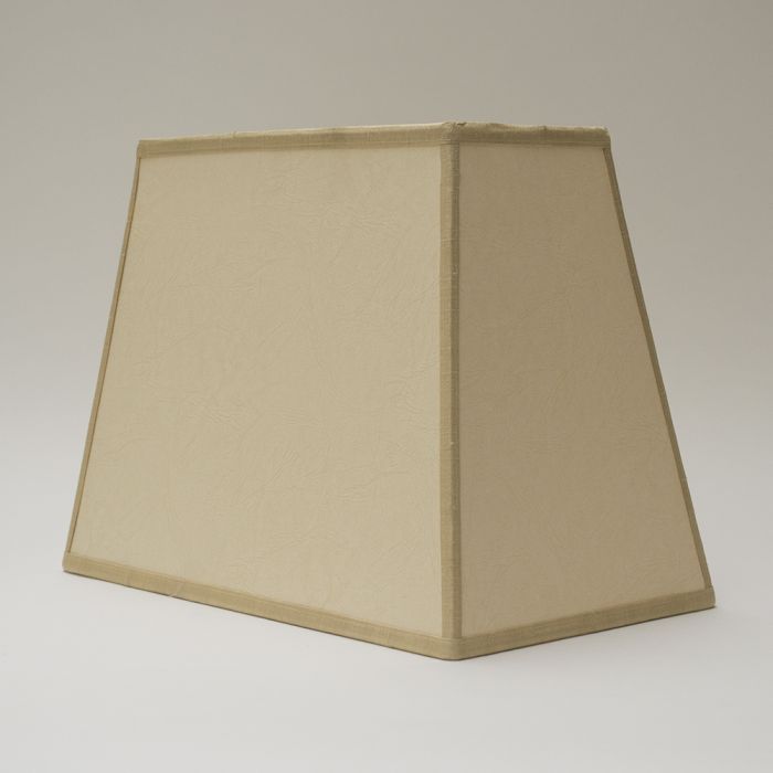 Cream Parchment Rectangular Lampshade, Parchment Paper For Lamp Shades Uk