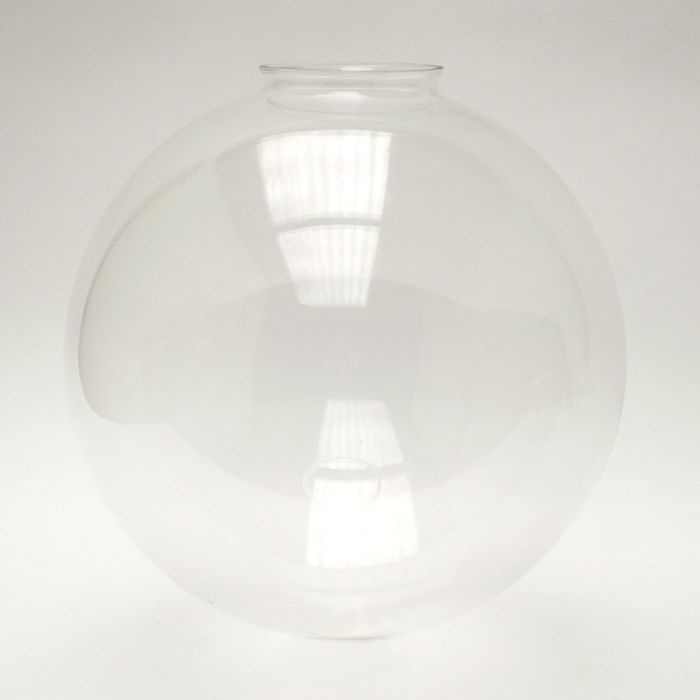 Clear on sale globe shade
