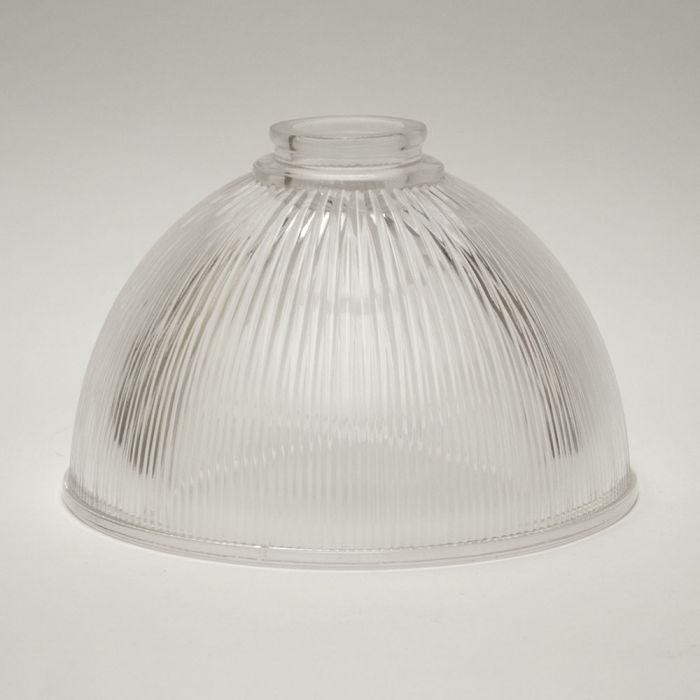 Clear Prismatic Dome Glass Shade, Replacement Glass Lamp Shades For Table Lamps Uk
