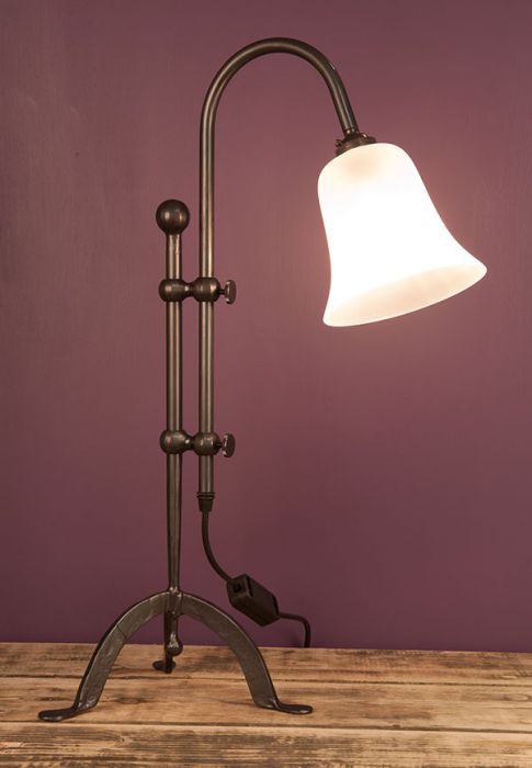 Silkstone Wrought Iron Table Lamp, Table Lamps Wrought Iron Baseboards