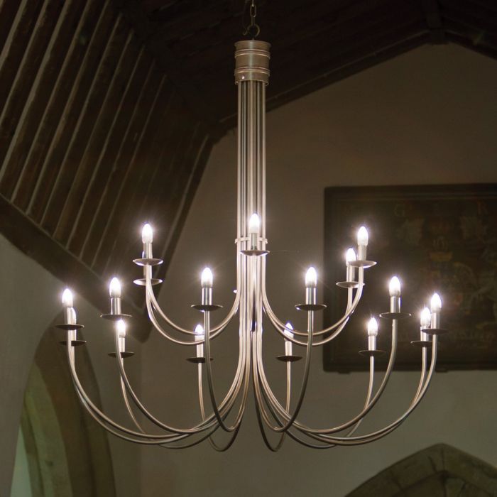 Large round iron chandelier deals