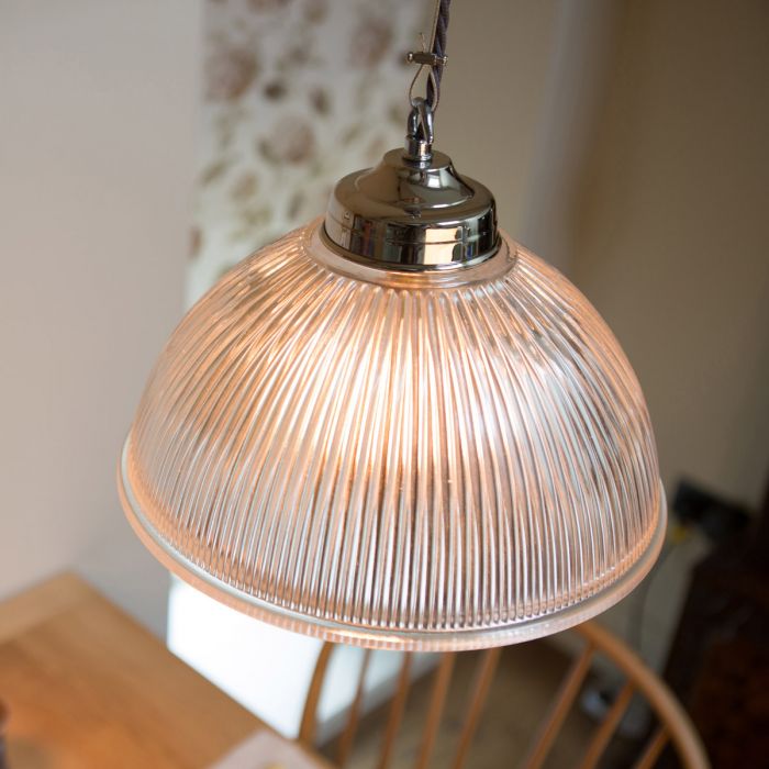 Holmfirth Pendant Ceiling Light With, Clear Pendant Lamp Shade