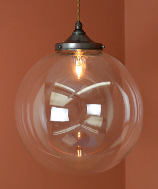 Holmfirth Pendant Light With Large, How Do You Measure A Globe Light Fixture