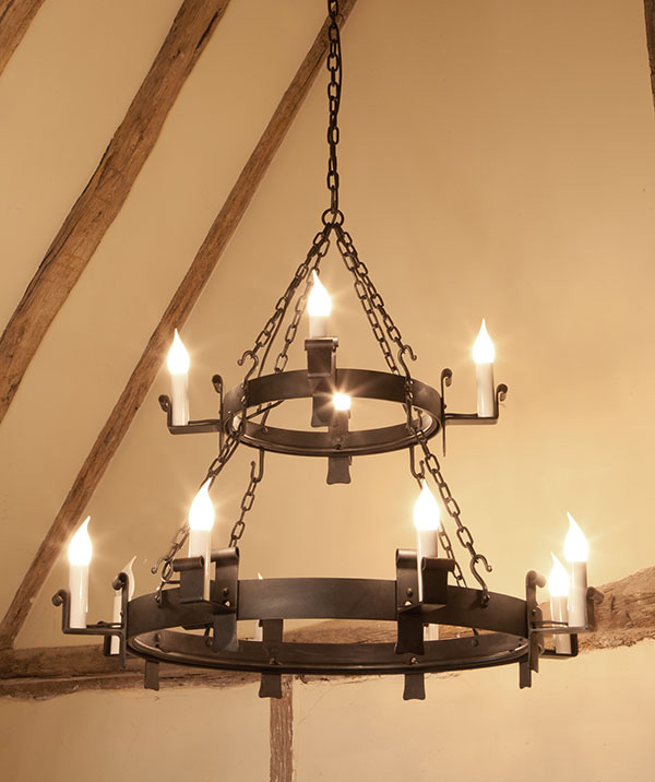 Midhope Wrought Iron Chandeliers, Latest Cast Iron Chandelier