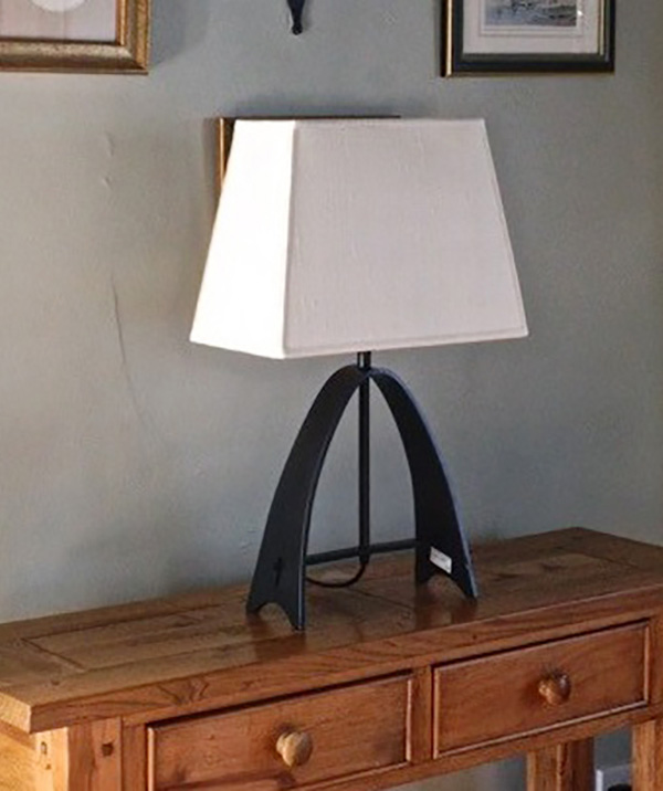 Thanks to Ann for sharing this picture of her Whitby lamp