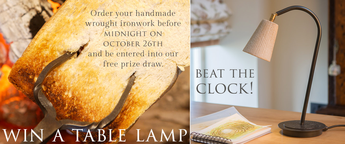 Beat the Clock! Place your order before midnight October 26th to enter our prize draw