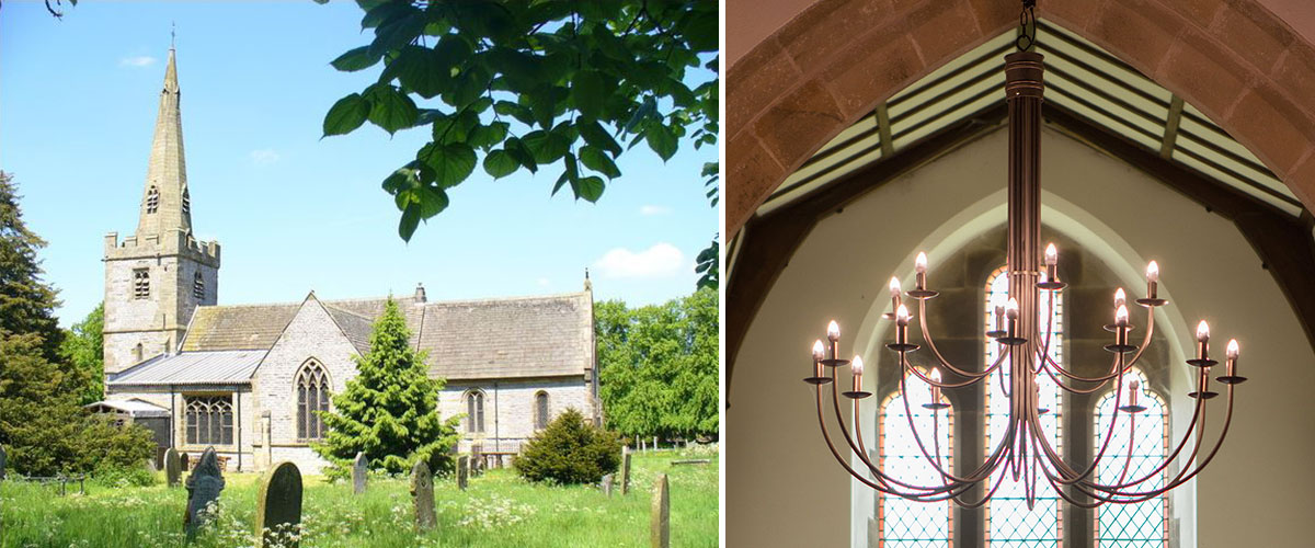 Ancient and Modern - Monyash parish church, Derbyshire