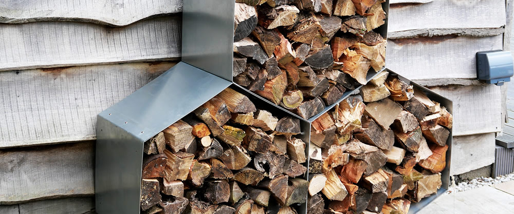 Stock up for Winter With Our Hexagonal Log Store