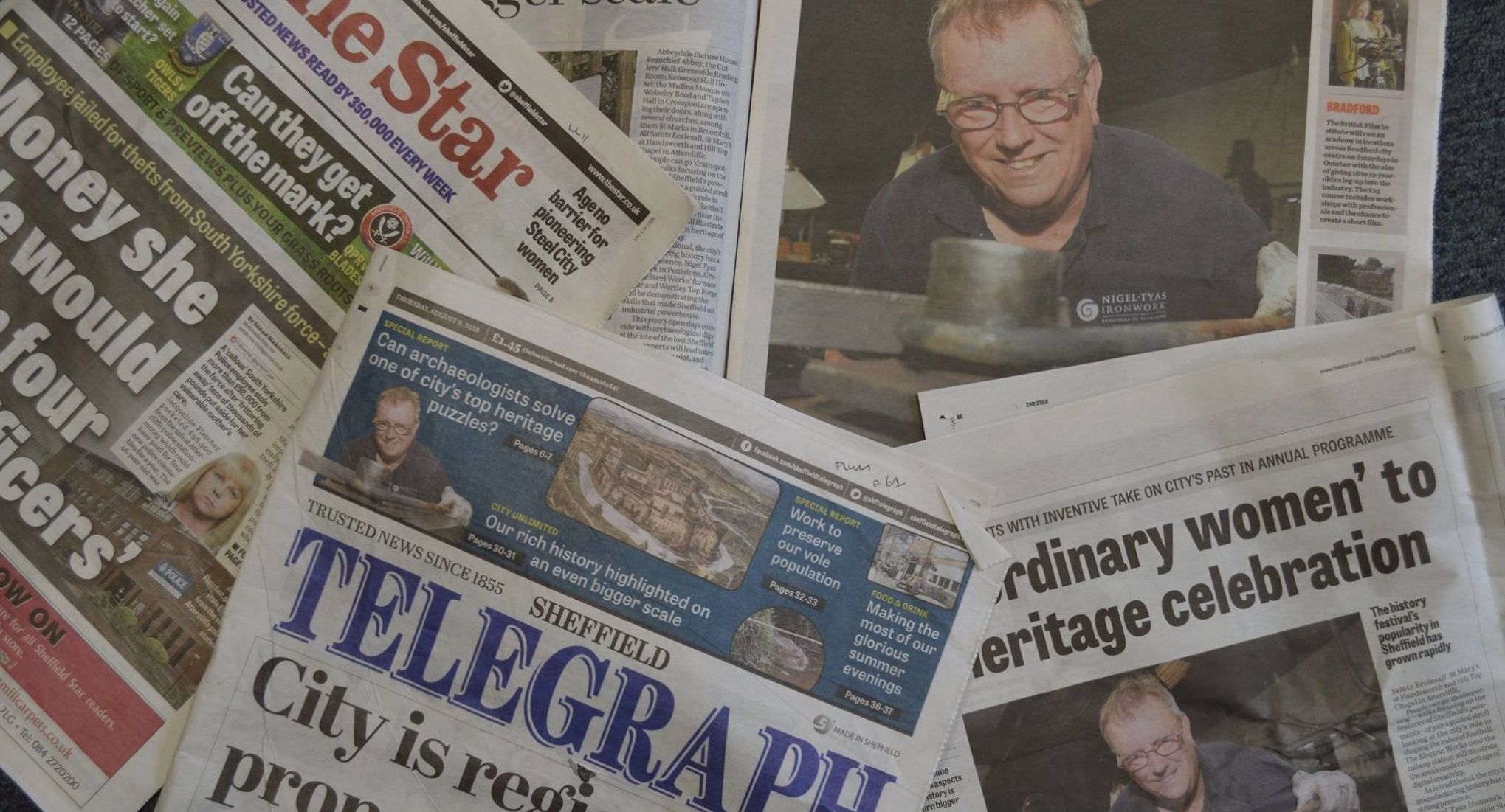 Media coverage - Poster boy for industrial heritage and craftsmanship