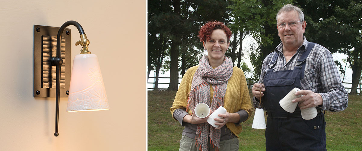 Introducing the Mickleden - unique new wall light is a creative collaboration