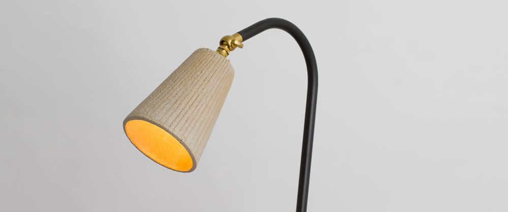 The Oxspring Table Lamp - A Collaboration With Ceramic Artist, Sarah Jones-Morris