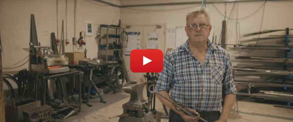 Video - Nigel Tyas Ironwork - The History Of Metalworking (7:40)