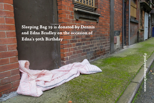 Nigel Tyas blog - sleeping bag project