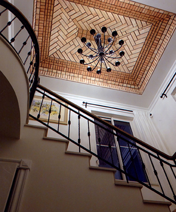 Case Study - A Portuguese villa with traditional brick ceilings