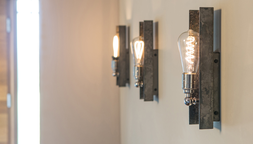 The Kelham wall light inspired by industrial design