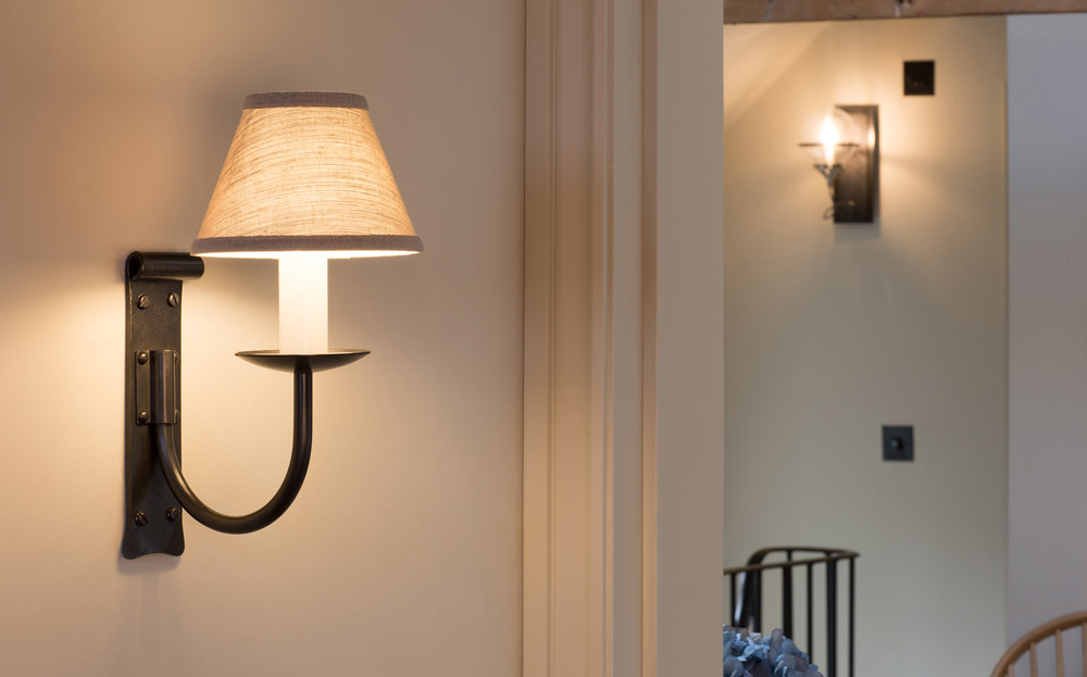 swaine single wrought iron wall light swaine single wrought iron wall light