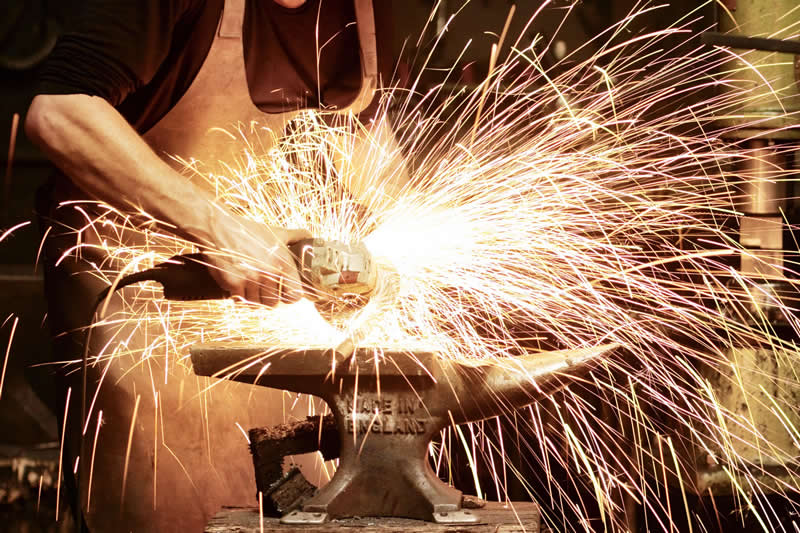 Nigel Tyas Marks 25 Years of Hand-Forged Excellence