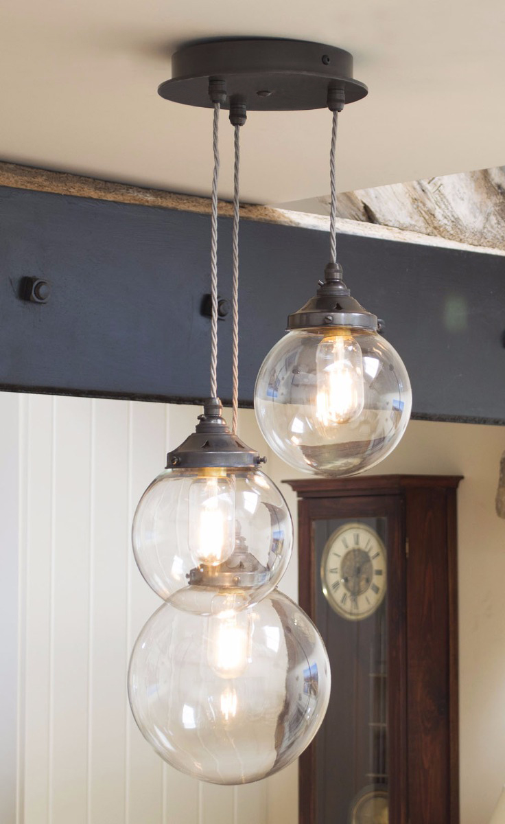 three light pendant rustic broadstones 3light pendant light in natural black with antique bronze gallery fittings and cable 3light wrought iron pendant light three light pendant rustic broadstones 3light pendant light in natural black with antique bronze gallery fittings and cable 3light wrought iron pendant light