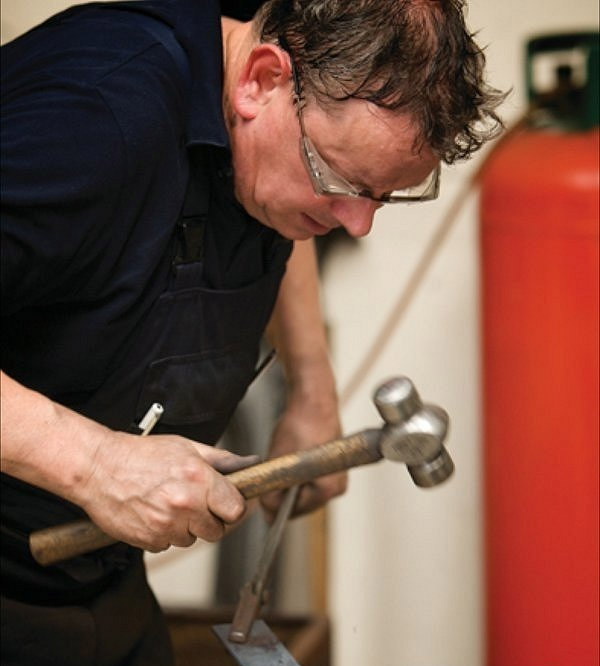 Nigel at work in our Bullhouse workshop – March 2014 Nigel at work in our Bullhouse workshop – March 2014