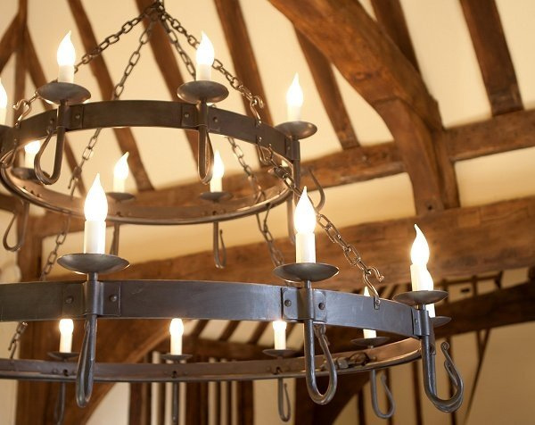 20-light Shepherd’s Crook chandelier, 1600mm diameter 20-light Shepherd’s Crook chandelier, 1600mm diameter